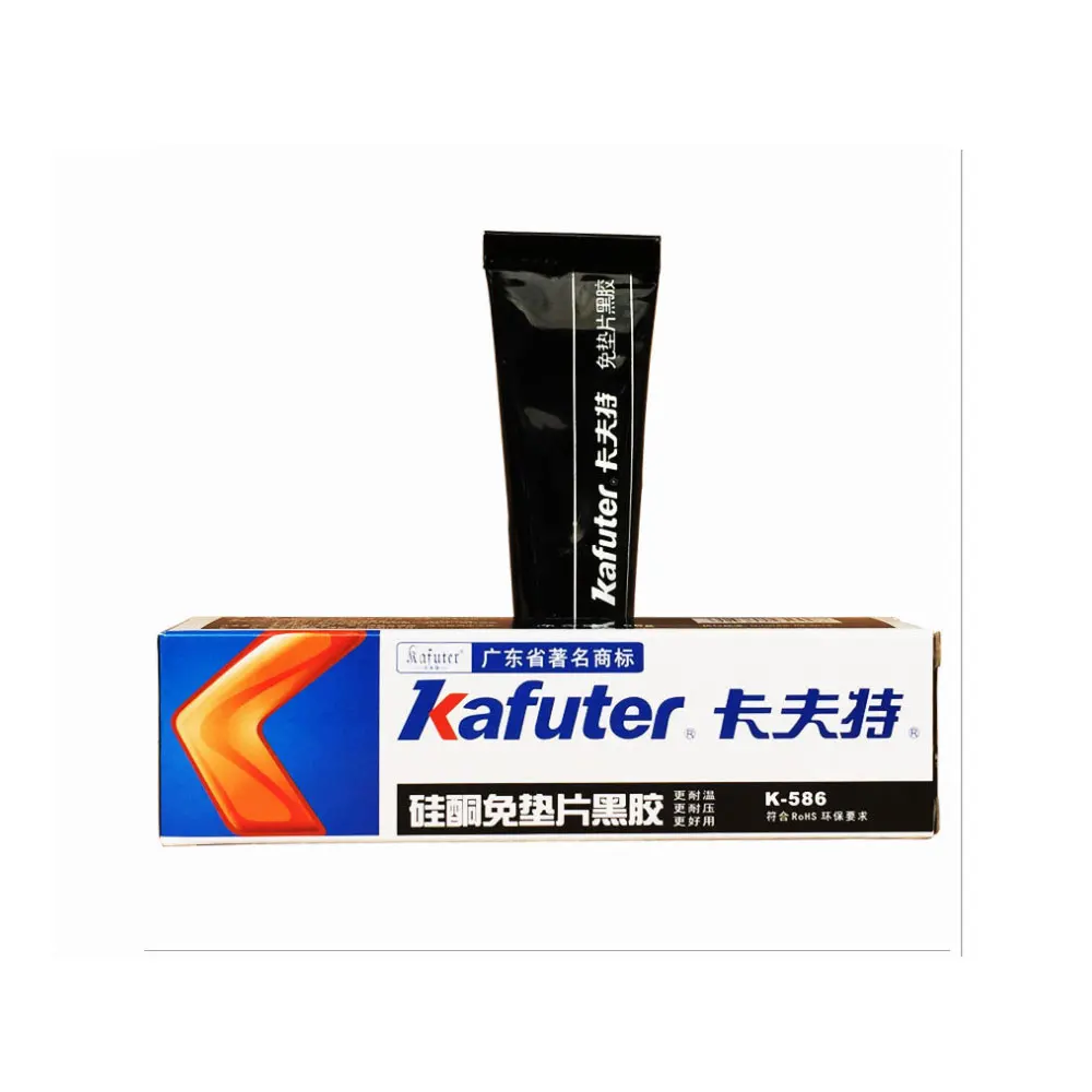 Высокое качество Kafuter 55 г K-586 черный водонепроницаемый стойкий к воздействию масла высокотемпературный герметик