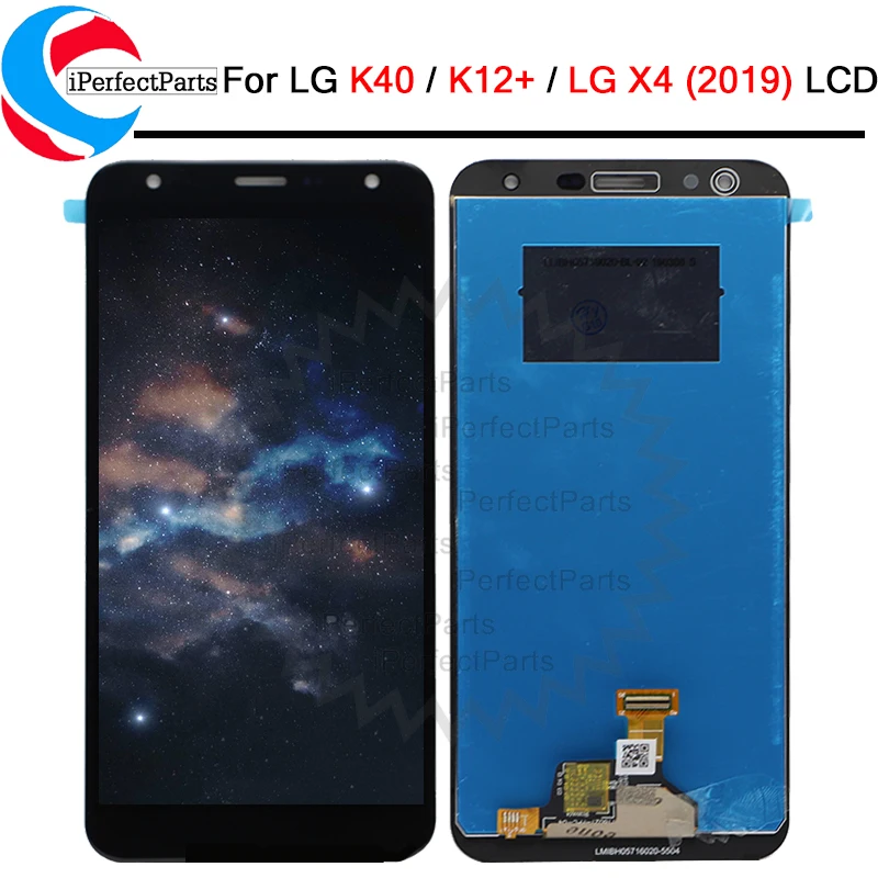 5 7 ''для LG K40 ЖК сенсорный экран дигитайзер Запасные части для X4 2019 дисплей K12 Plus