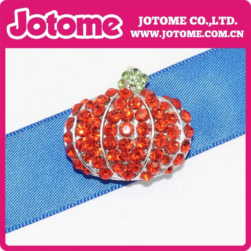 

Hot Sale Crystal Rhinestone Pumpkin Pendant for DIY Chunky Pendant