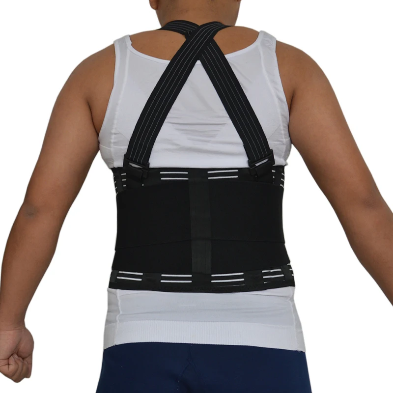 Унисекс дышащий Поясничный Ортопедический Корсет корректор de postura поясной