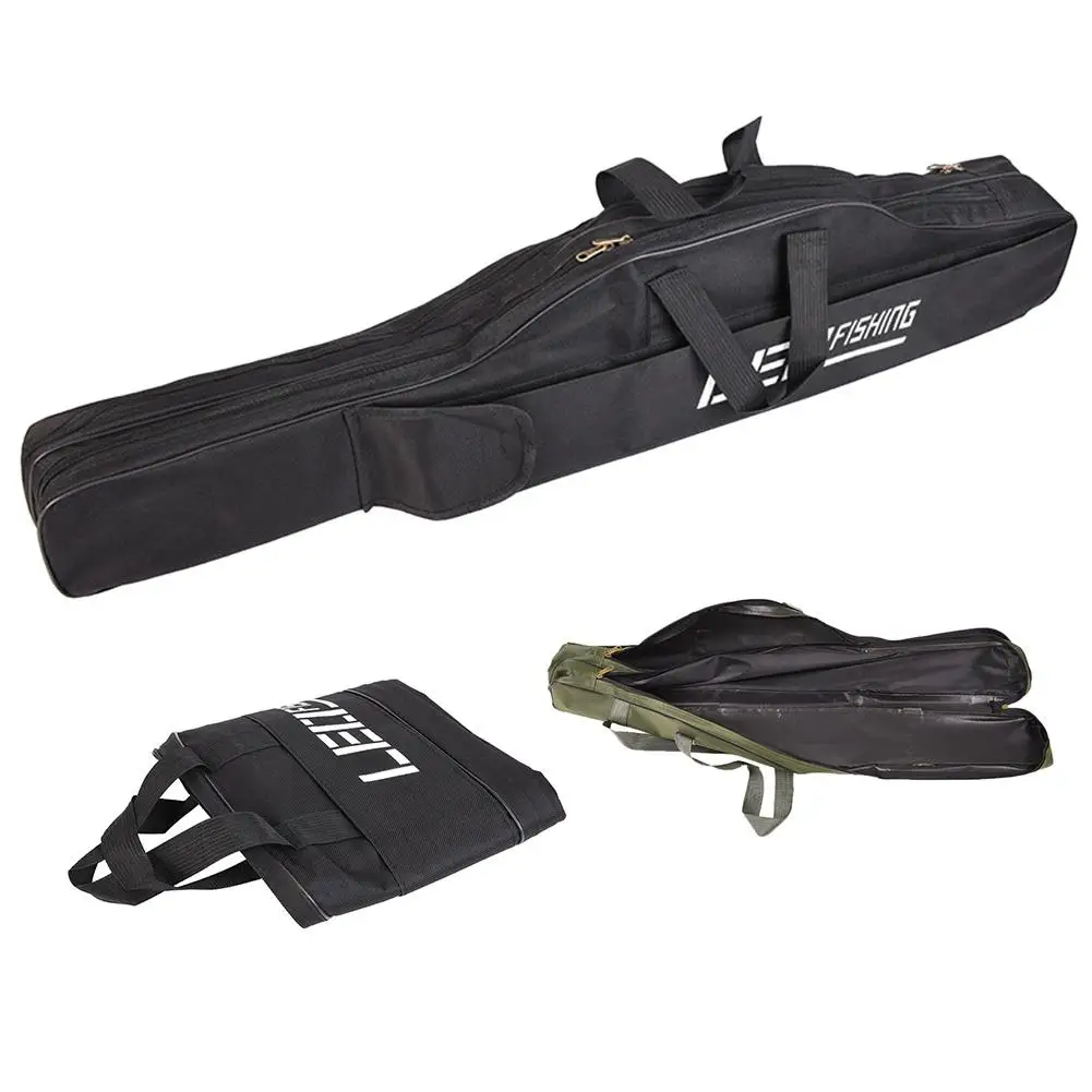 

Folding Large Capacity Portable Fishing Rod Storage Bag Adjustable Shoulder Strap Waterproof Wear-resistant Scratch-resistant