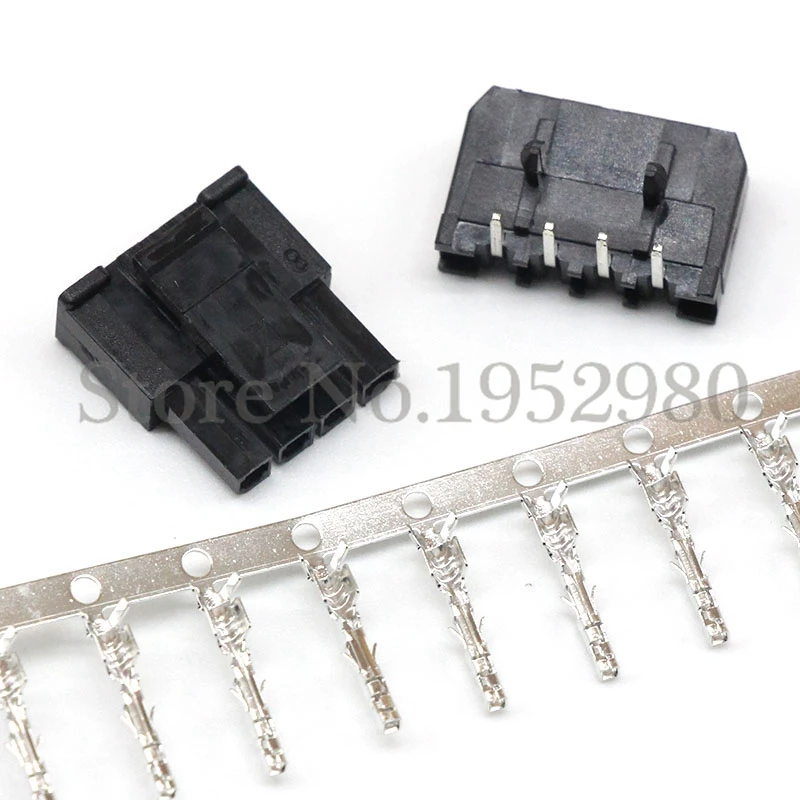 30 комплект Molex 3,0 мм разъем 43645/43650 однорядные Угловые штыревой разъем+ мужской Корпус+ Женский терминалы 2/3/4/5/6/8 Pin