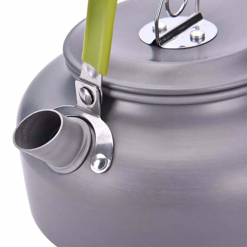 Алюминиевый Портативный ультралегкий чайник 0.8л походный для пикника кемпинга