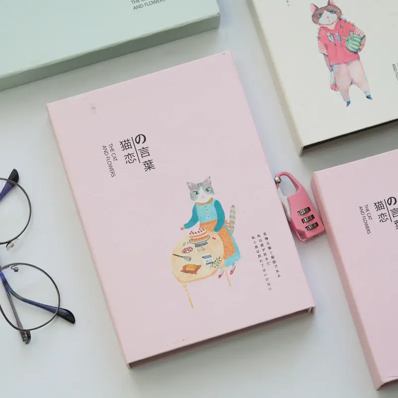 Coloffice милый студенческий креативный замок для дневника Книга в твердом переплете