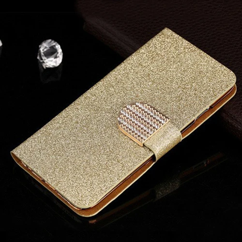 Gold With Do Блестящий чехол для телефона, чехол Fundas для samsung Galaxy Note 5 4 3 2 Neo Lite, флип-чехол s A8 A7 A5 A3 - Цвет: Gold With Do