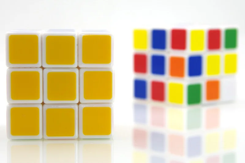 Classic Toys Cube Magic Cubes Professional 3x3x3 5.6CM Sticker Speed Twist Puzzle Gifts Toys for Children