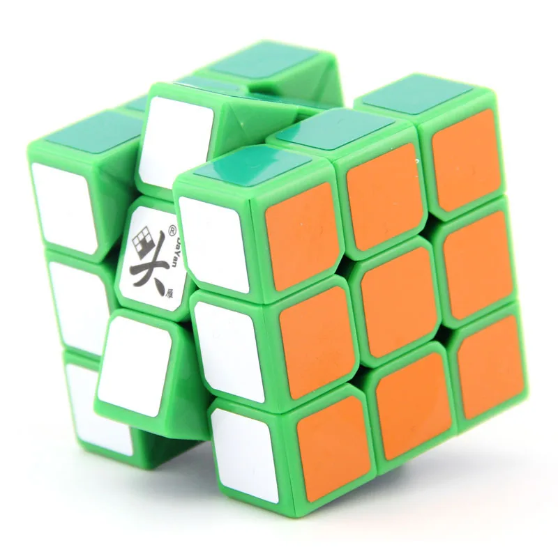 CubeXYZ DY zhanchi 5,7 см куб оранжевый/желтый куб головоломка идея подарка для X'mas день рождения коллекционный куб
