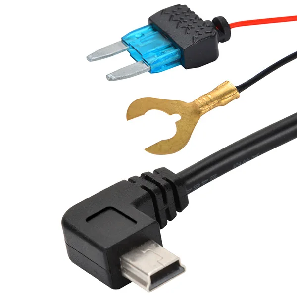 Мини USB Hardwire комплект для видеорегистратора 5 в 2.5A Reaview зеркальная камера gps