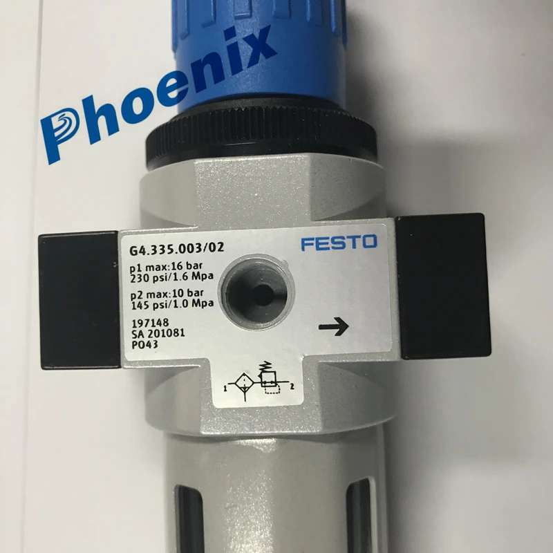 Phoenix one комплект G4.335.003/02 фильтр FESTO редуктор давления и манометр | Электронные