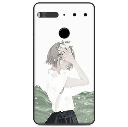 Для эфирного телефон PH-1 кожа случае литературный стиль окрашенные мягкая оболочка для эфирного телефон PH1 Задняя Крышка Случаях