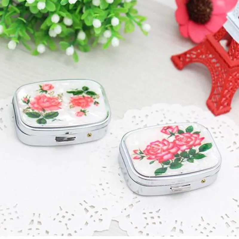 Необычный складной чехол для витаминов и лекарств органайзер портативная