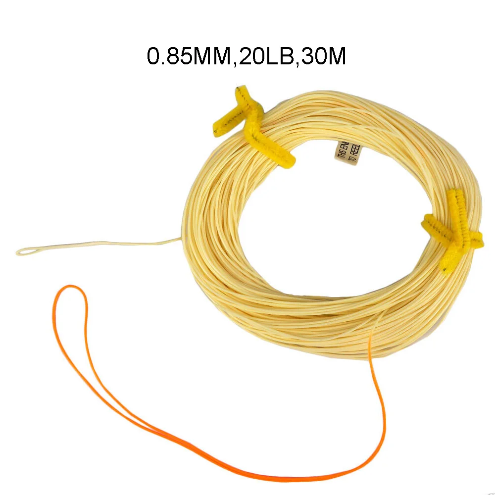 Леска для ловли нахлыстом Aventik Tenkara леска Nymph 0 55 мм 100 футов с открытой петлей