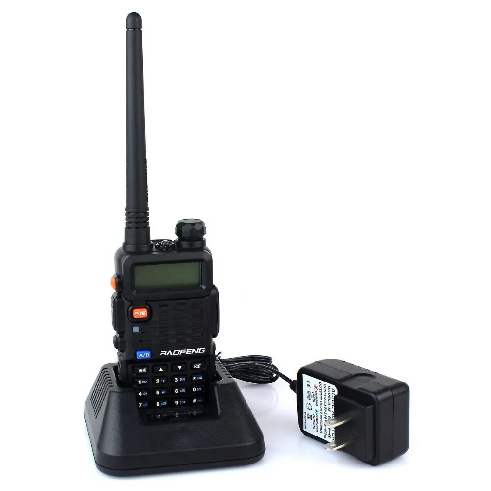 Портативная рация Baofeng BF F8 + Walkie Talkie 5W 128CH UHF VHF Band Dual Frequency|baofeng bf-f8|walkie talkie 5wwalkie |