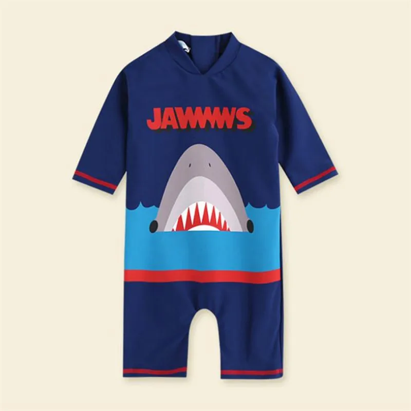 Купальный костюм с рисунком динозавра акулы лисы косплей аниме Солнцезащитный