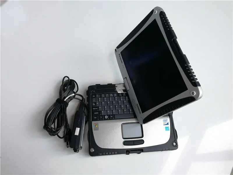 Супер MB Star C5 Sd C5 Авто диагностический инструмент с SSD программного обеспечения V12/ HDD/SSD MB SD C5 с маской для военно CF19 4G б/у ноутбук