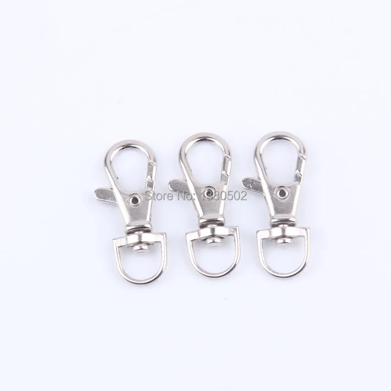 

30PCS Matel Swivel Trigger Clips Snap Hooks Lobster Clasp Keychain for Bag garment