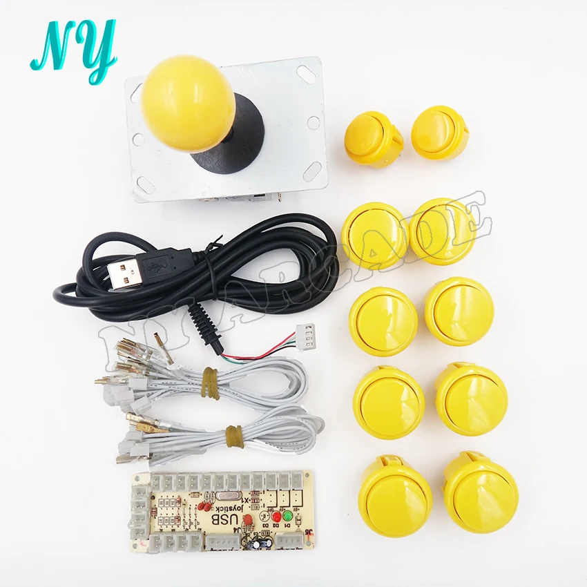 Аркадный джойстик DIY Kit нулевой задержкой Аркады набор usb-датчик для ПК Arcade копия