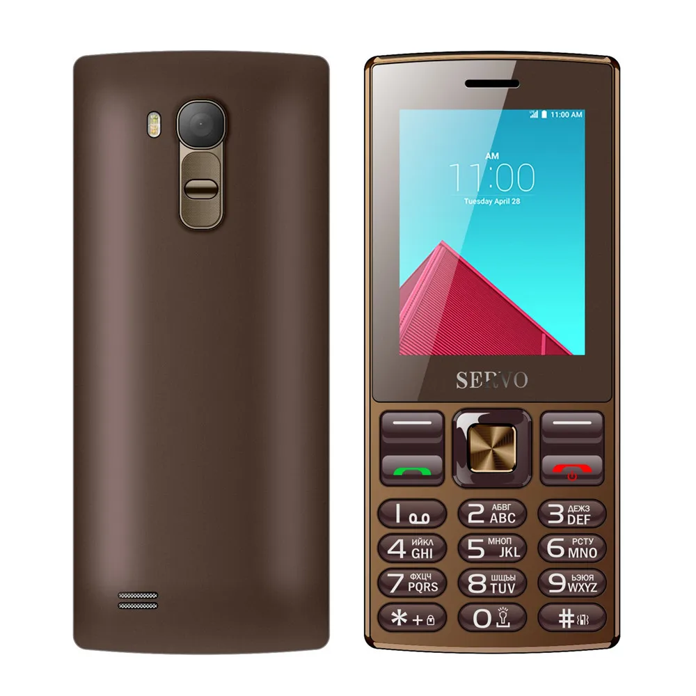SERVO V9300 Dual Sim карты разблокирована мобильный телефон Quad Band GSM 2 4 дюймов экран Bluetooth