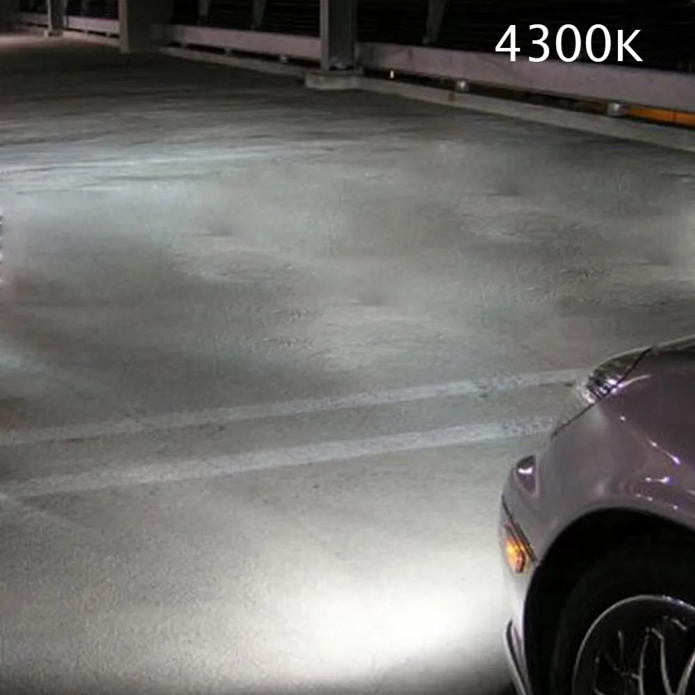 H4 P43T Xenon HID глава фары противотуманные супер белая замена лампы 4300 К 1 пара
