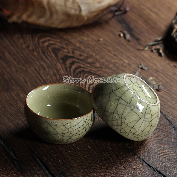 WIZAMONY 1 шт. Китайский Longquan Celadon фарфоровая китайская гайвань чайное блюдце чаша для