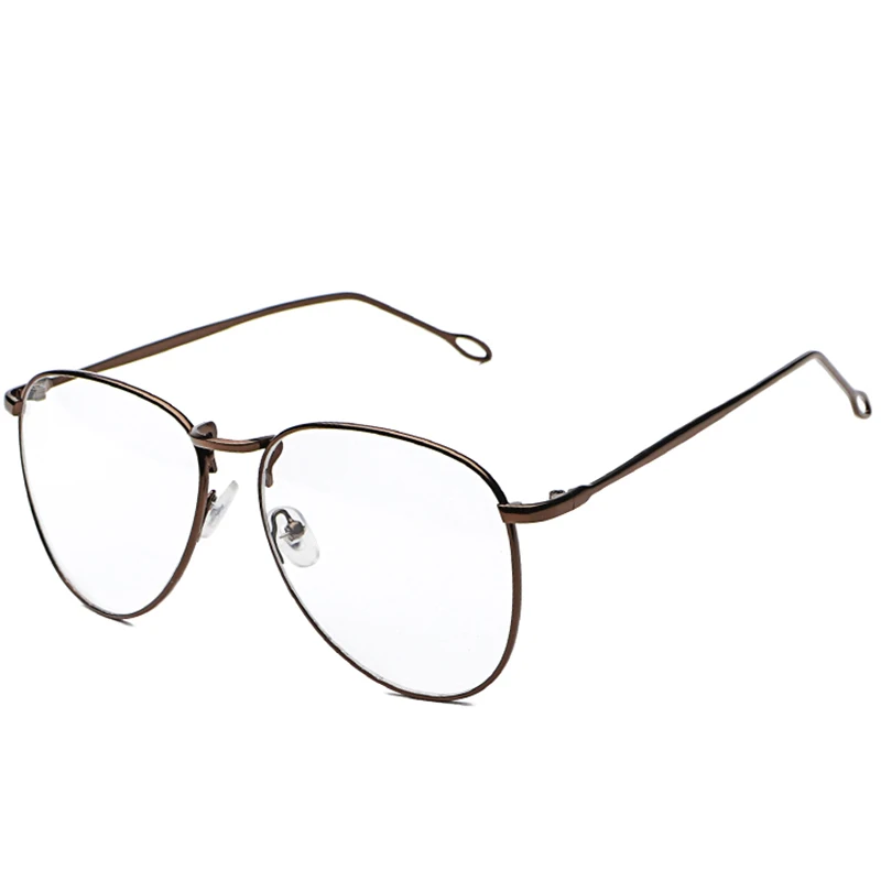 

new designer glasses women men Fashion Classic Metal Frame Glasses women clear lens Classical vintage style optical Glasses