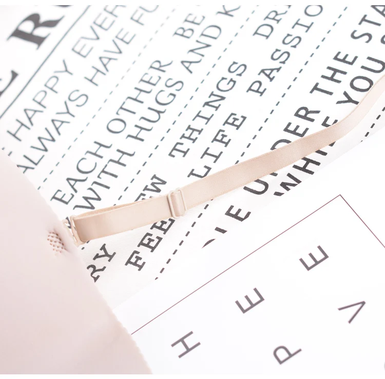 Бюстгальтер бесшовный без косточек женское нижнее белье половину можно снять на