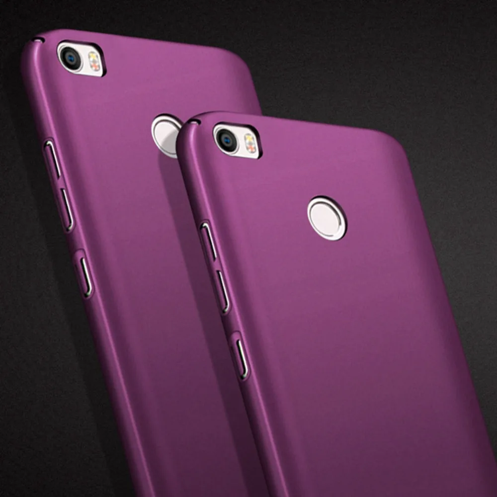 Luxury Design Frosted Phone Case For Xiaomi Mi max PC 360 Fulls Fasion Plain Hard Back Cover Mimax Bag |