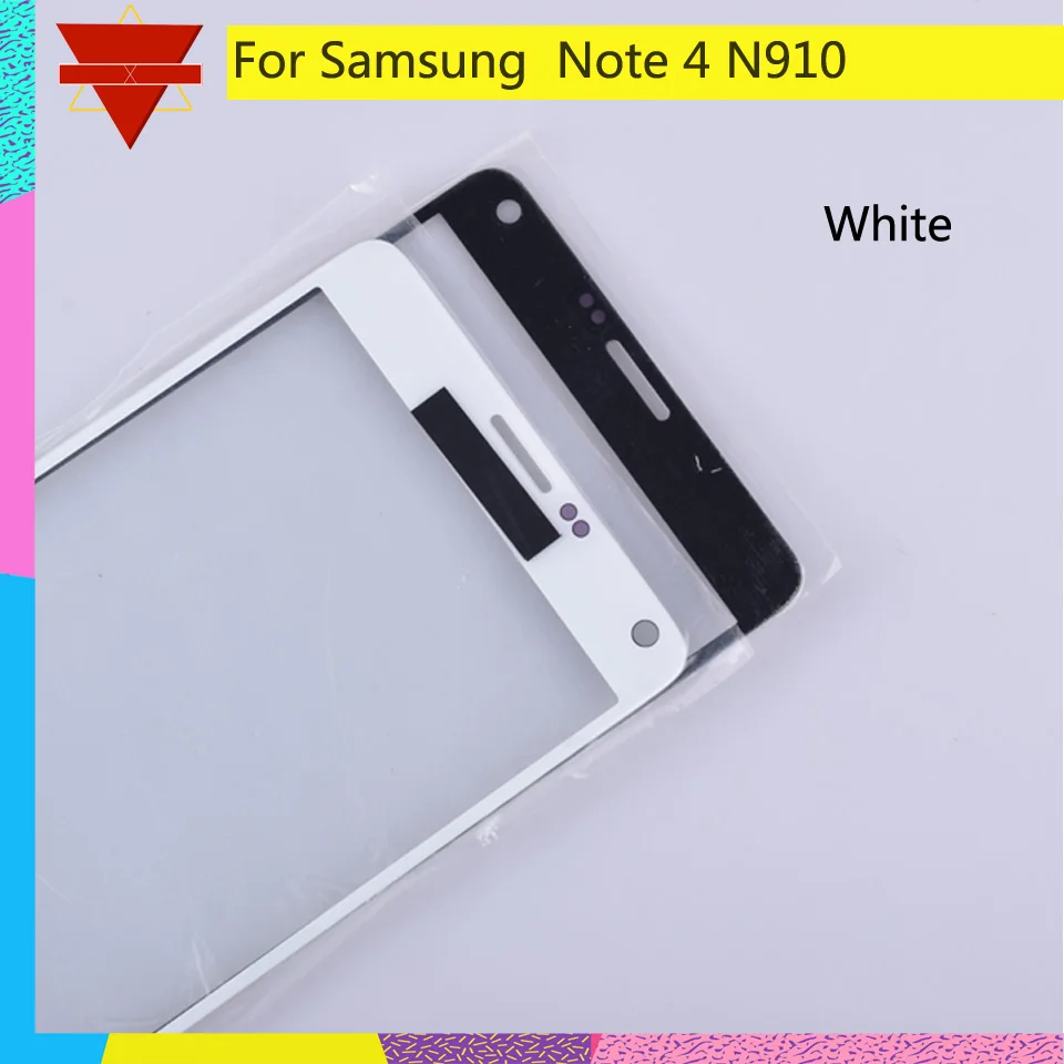 Для samsung Galaxy Note 4 N910 N910A N910F N910H сенсорный экран передняя стеклянная панель ЖК-экран