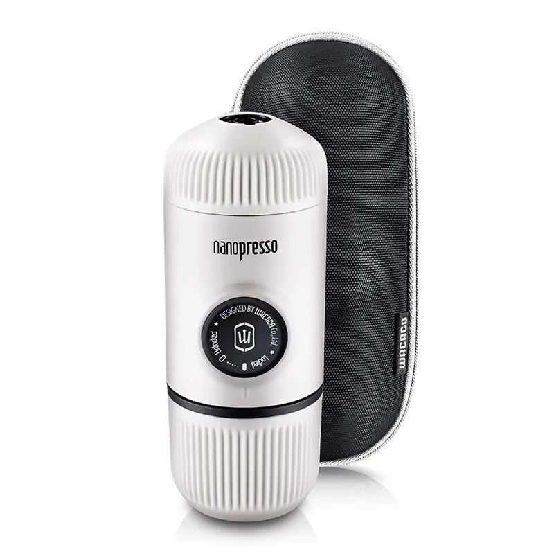 Wacaco Nanopresso портативная кофеварка для эспрессо Новый красочный + чехол обновленная