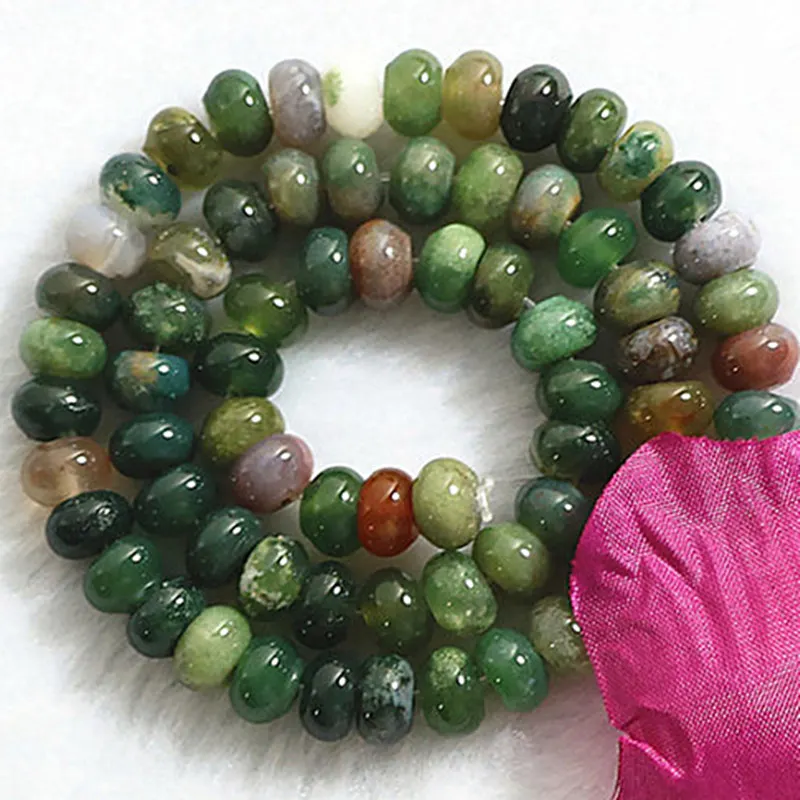 Натуральный модный индийский сернелиан оникс камень: агат 5*8 мм Лидер продаж