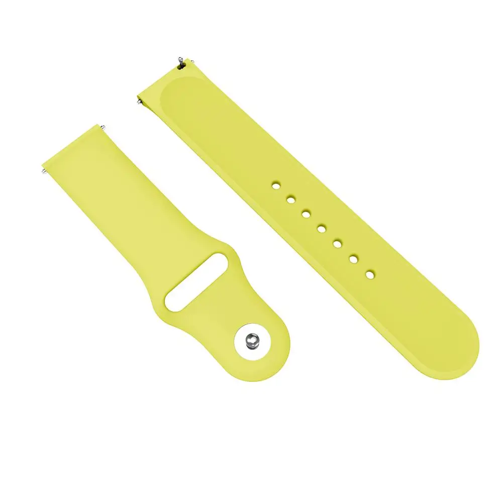 Спортивный ремешок мягкий силиконовый ремень сменный Браслет для умных часов