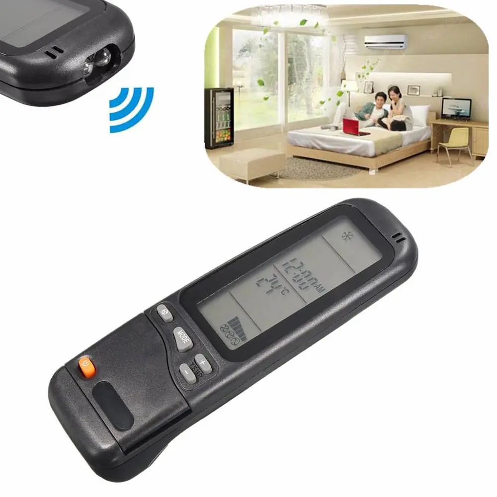 Пульт дистанционного управления для кондиционера черный переключатель с