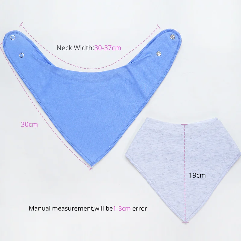 4pcs/lot Baby Bibs Bandana Cotton Waterproof Children Dribble Newborn Triangle Slabber Absorbent Cloth Feeding Burp | Детская одежда и