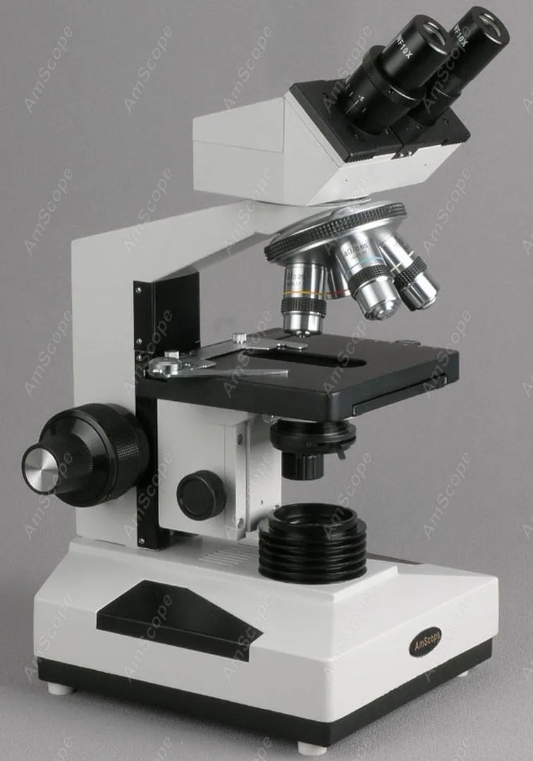 Профессиональный Биологический микроскоп -- AmScope поставки 40x-1000x | Инструменты