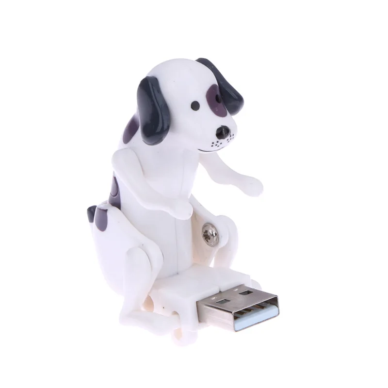 Портативный мини милый USB 2 0 Забавный прыгающий Спот Собака Rascal игрушка для