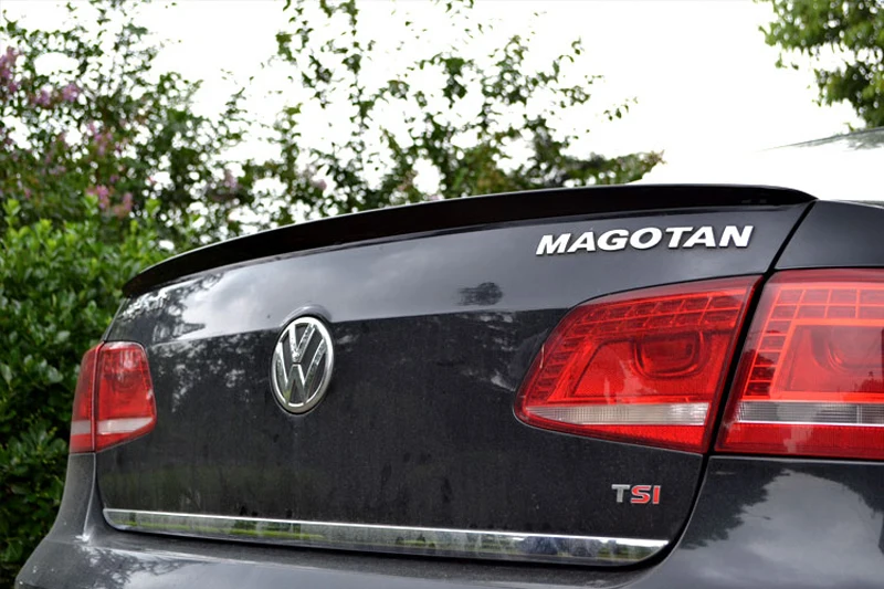 Спойлер для VW passat B7 спойлер из АБС материала заднего крыла автомобиля задний
