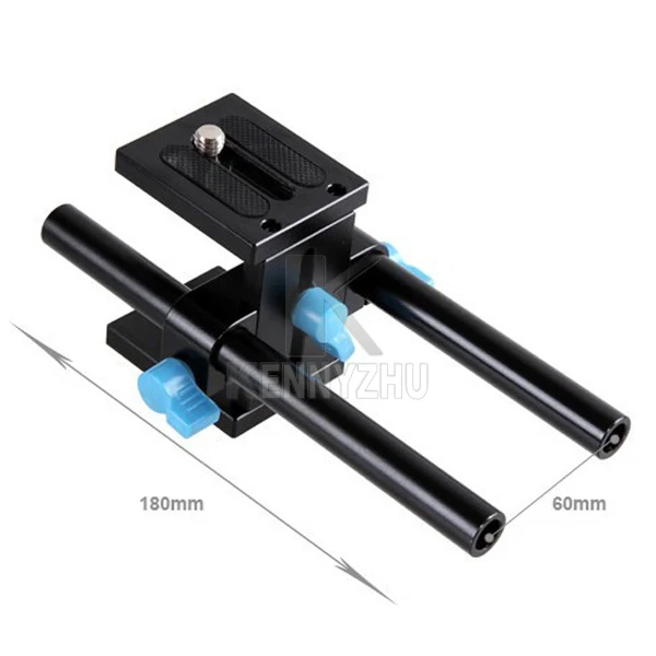 Профессиональный 15 мм алюминиевый сплав камера штанга поддержка рельса система