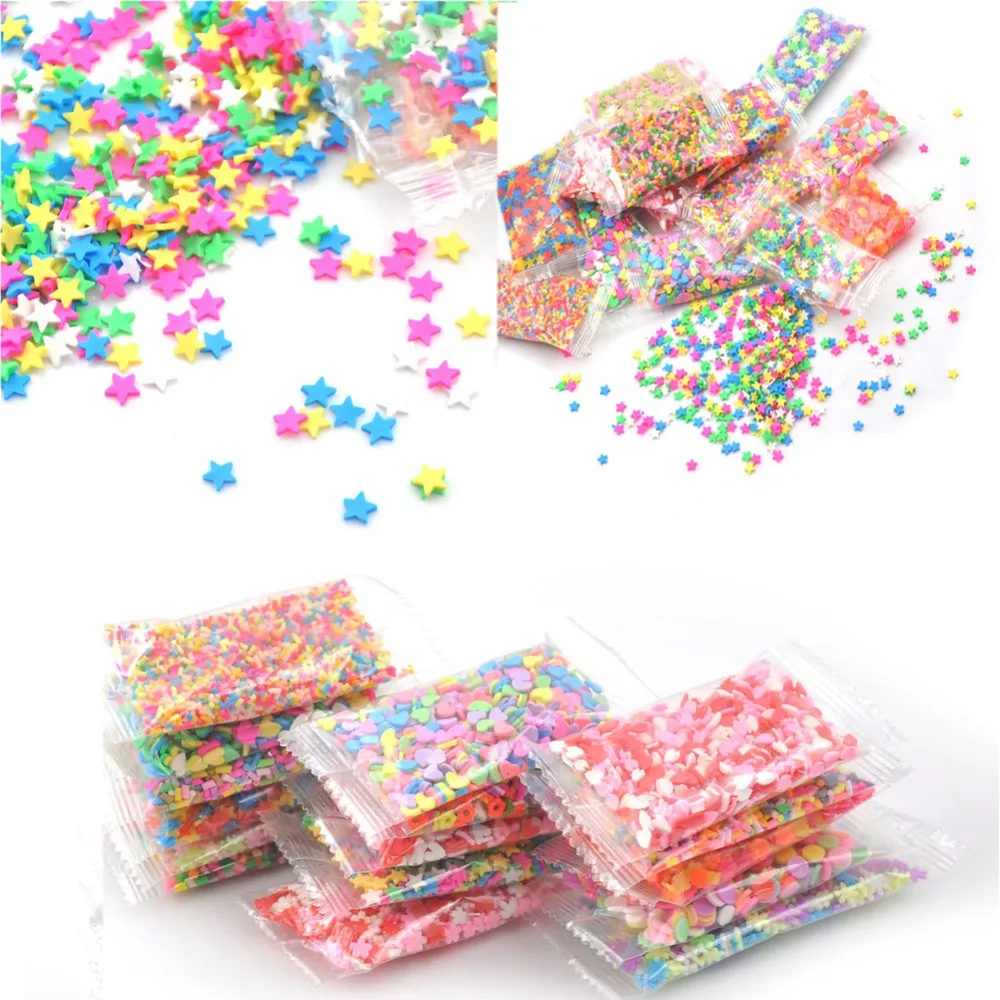 

Colorful 10g Polymer Clay Toy Jelly Mud Hand Gum Polyer Clay Kids Toys DIY Slime Accessories Decor Weight: 10g