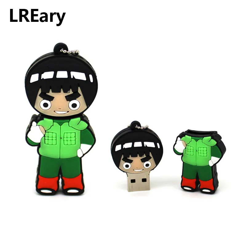 Naruto Rock Lee gaara Sasuke Jiraya Orojumaru pendrive, 4 ГБ, 8 ГБ, 16 ГБ, 32 ГБ, usb 2,0, флешка, карта памяти, 64 ГБ, накопитель
