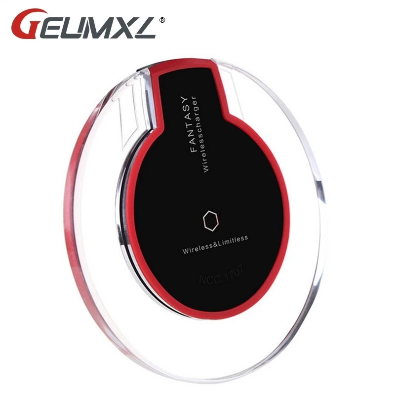 Беспроводной зарядный коврик GEUMXL QI для Elephone P9000 s7 Samsung s9 s8 S6 Edge Plus S7 iphone x|Зарядные