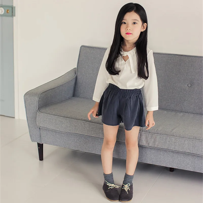 Носки для маленьких девочек 2021 на весенне осенний сезон Новая однотонная Цвет