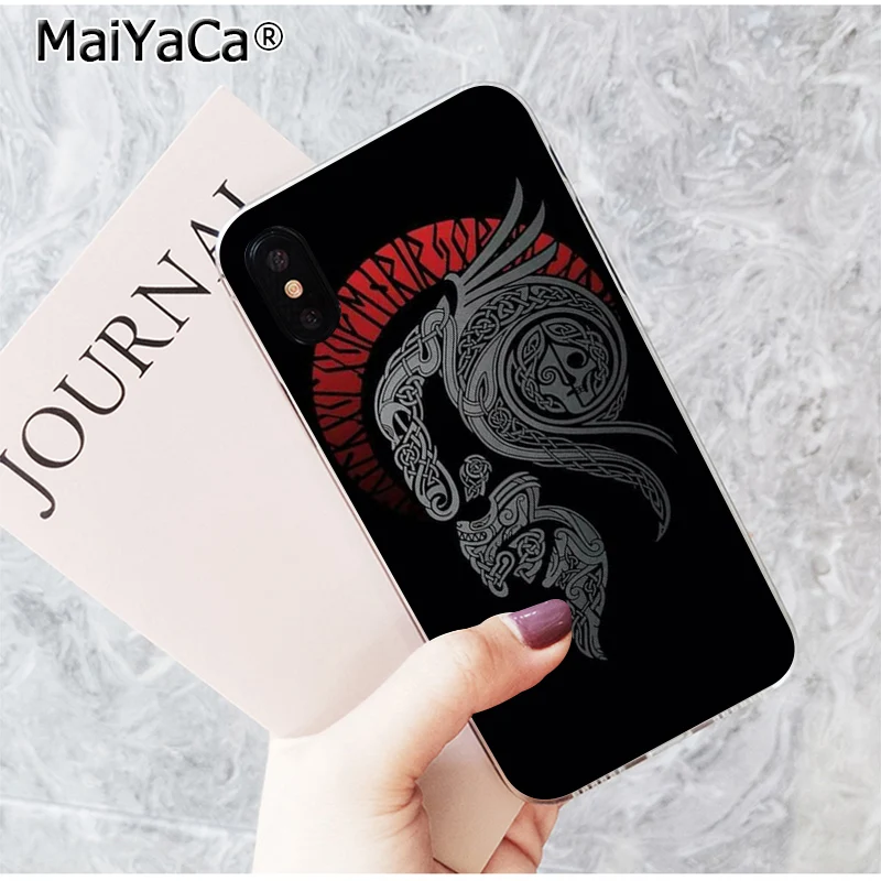 A6 MaiYaCa vikings Ragnar Vikings Season 3 Hot Selling Fashion Cell Case for iPhone 5 5S 6S 6plus 7 7plus 8 8Plus X Xs MAX XR - Цвет: A6