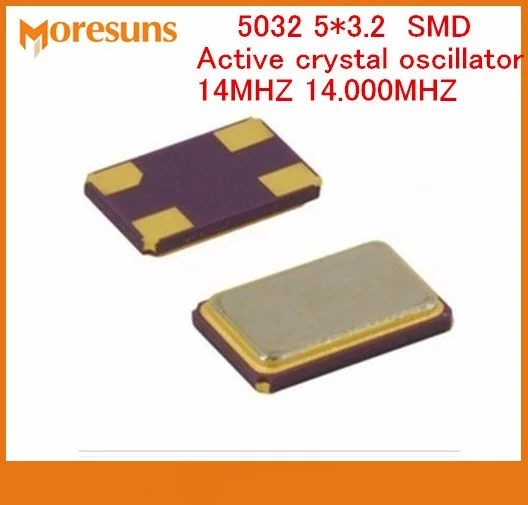 Активный кварцевый генератор SMD бесплатная доставка 100 шт./лот 5032 5*3 2 14 МГц 000 |