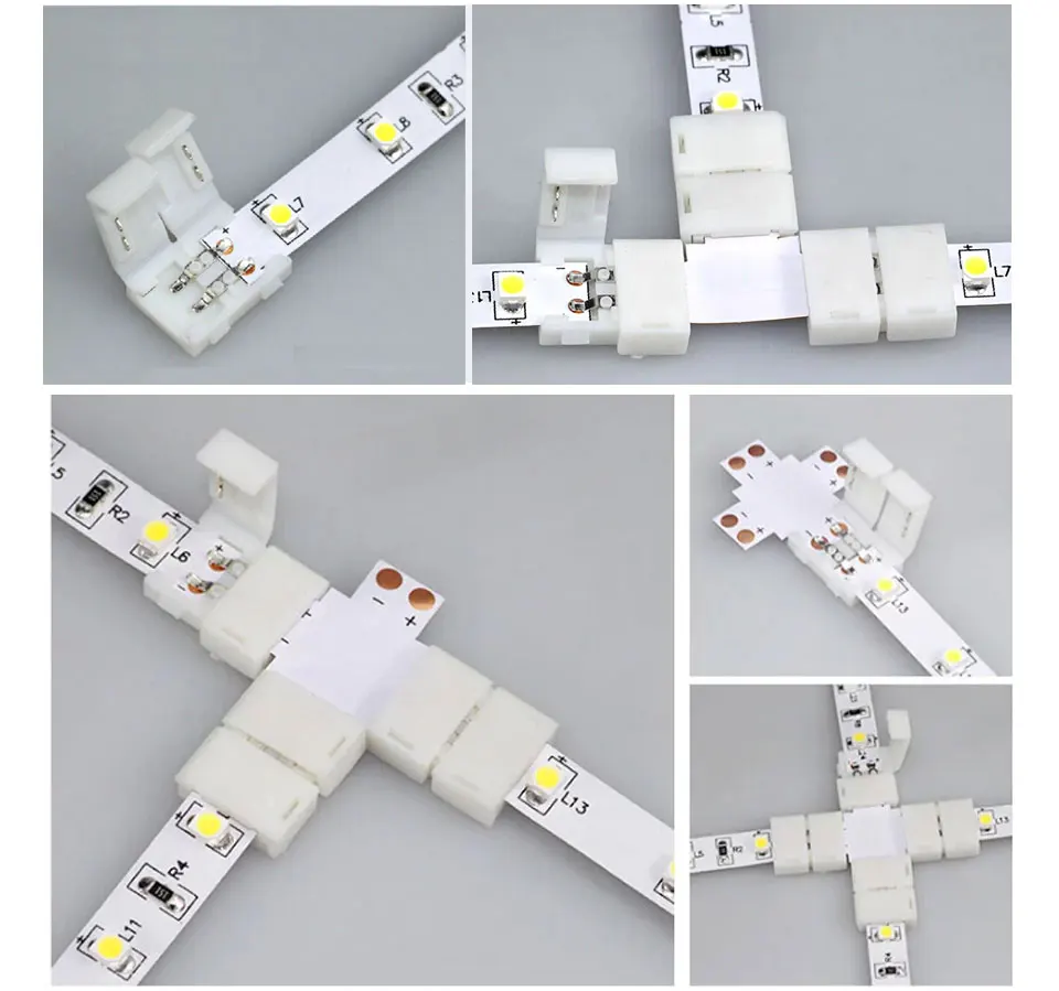 2-контактный светодиодный Connecctor сварки светодиодный светильник терминалов для SMD 2835 5050