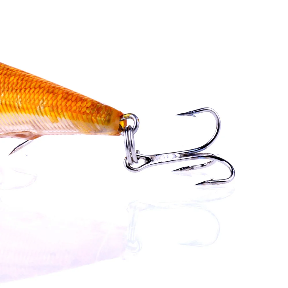 1 шт. гольян рыболовная приманка 90 мм воблеры Swimbait 3D Глаза рыболовные