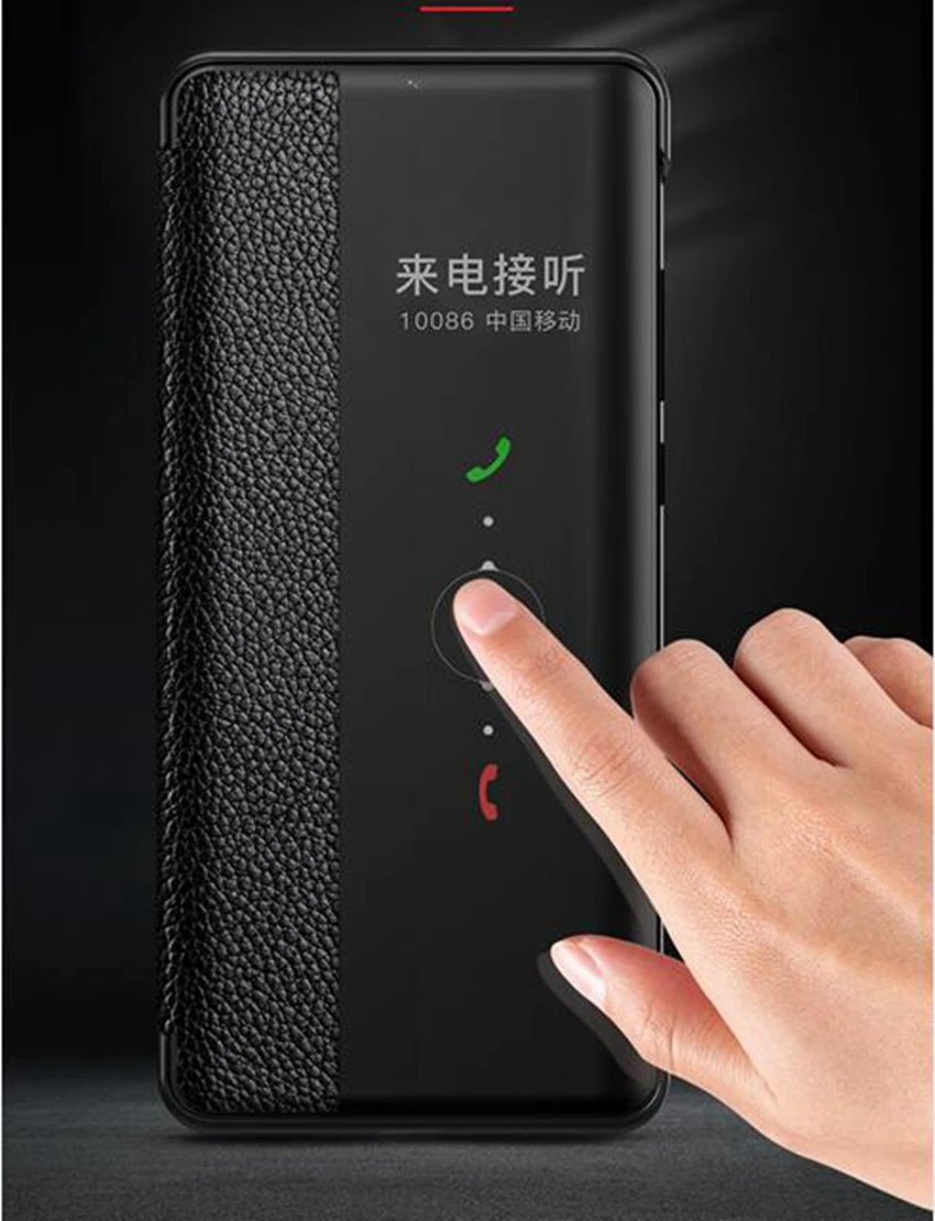 P30 Pro, натуральная кожа, умный чехол для телефона, для huawei P30, P20, Pro, флип, пробуждающий сон, чехол для huawei mate 10, 20 Pro mate, 20X