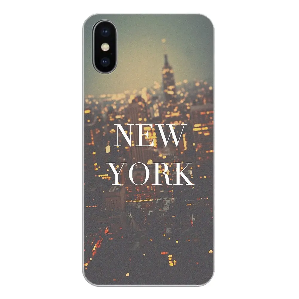 Silicone Phone Shell Cover America New york city For Xiaomi Redmi 4 3 3S Pro Mi3 Mi4 Mi4i Mi4C Mi5 Mi5S Mi Max Note 2 |
