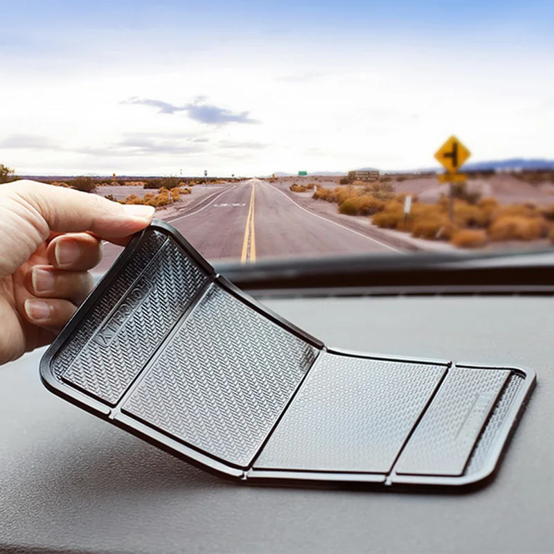 Складной нескользящий Автомобильный держатель для телефона планшета сильная