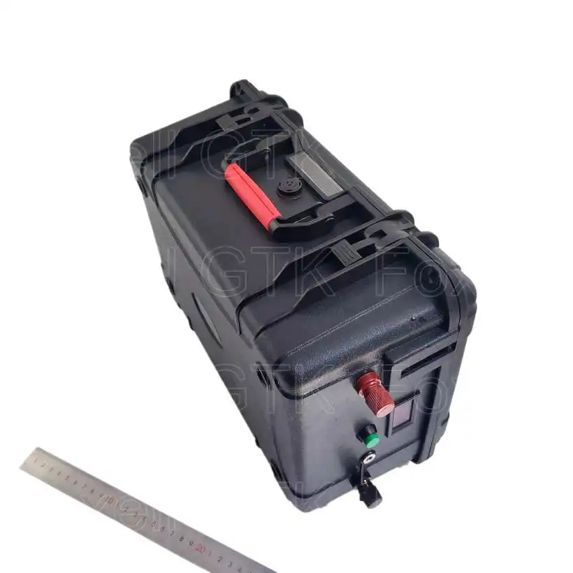 Аккумулятор LiFePO4 100% 36 В 30 Ач 40 50 Lifepo4 12S А мощность BMS 2000 Вт для RV EV скутера солнечная