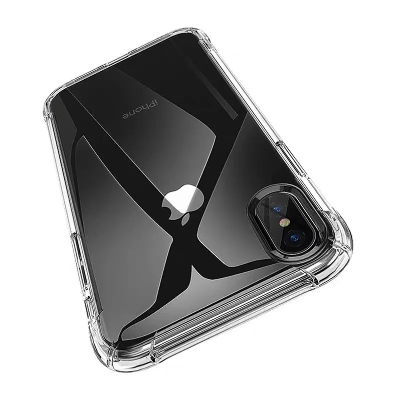 Прозрачный ударопрочный чехол с полной защитой для iPhone 7 PLus 11 Pro Max 8 XR Xs телефона 1 0